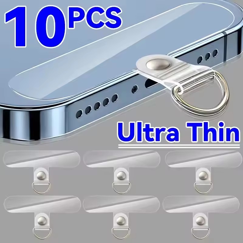 Phone Accessories And Electronics - Klip Tali Telepon Universal Transparan yang
