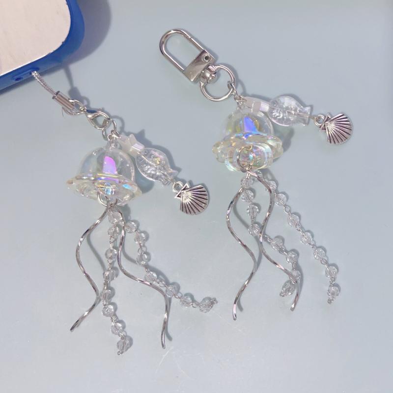 Phone Accessories For Teens - Tali Gantungan Ponsel Berhias Manik-Manik Bintang