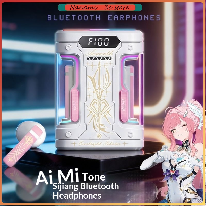 Bluetooth Earphone Tws - Earphone Bluetooth Anime Elysia TWS Headphone