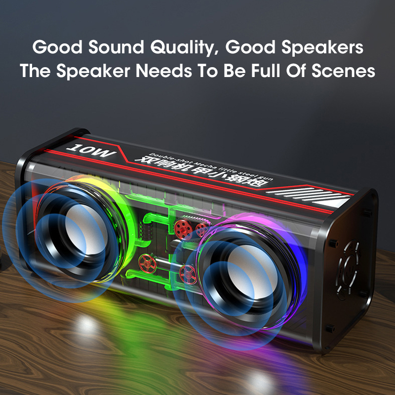 Bluetooth Earphone Tws - V8 TWS Bluetooth 5.0 Speaker Portabel