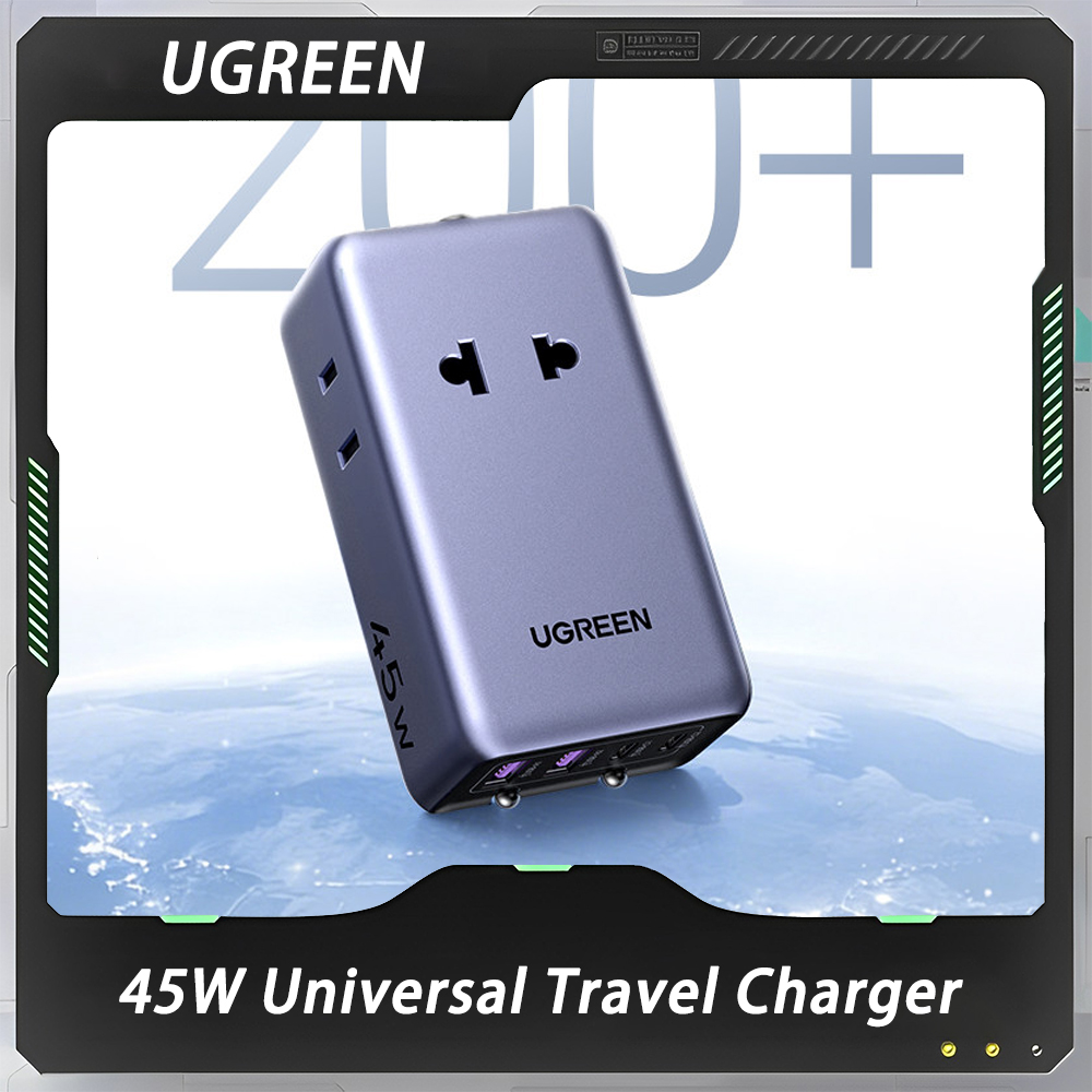 Phone Accessories Uk - UGREEN 45W Adaptor Colokan Charger Universal