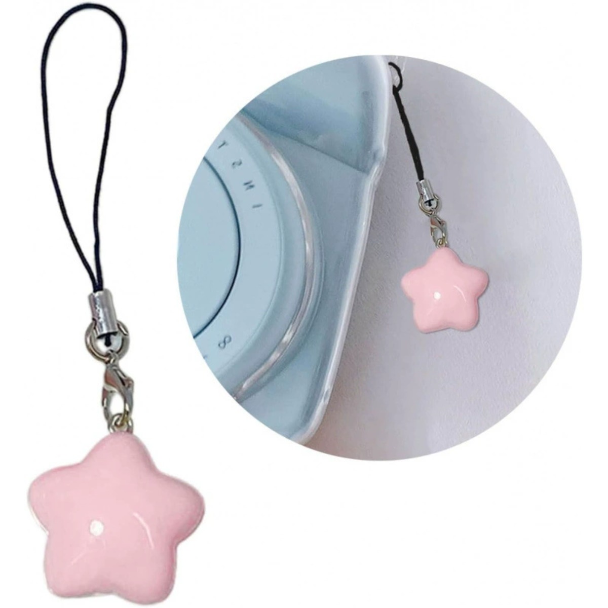 Phone Accessories For Teens - Aksesori Gantungan Ponsel Bintang Pastel, Gantungan