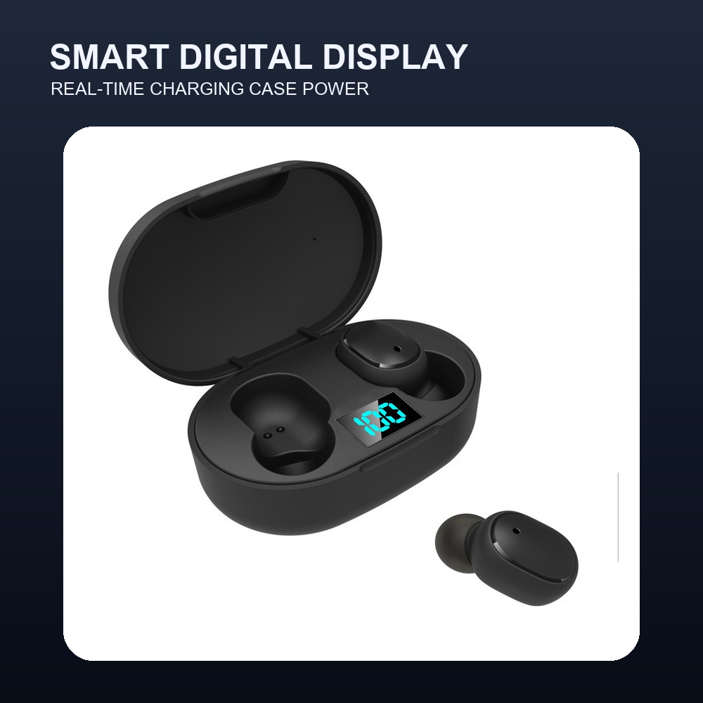 Bluetooth Earphone Tws - Earbud Nirkabel TWS Bluetooth 5.0 dengan