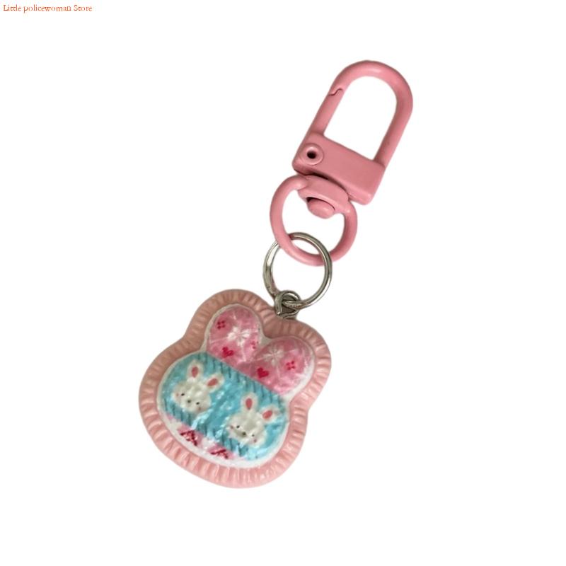 Phone Accessories For Teens - F92D Gantungan Kunci Hewan Plastik Elegan