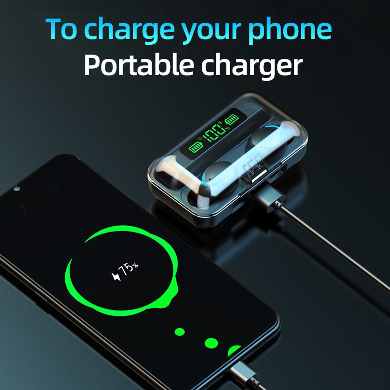 Earphone Nirkabel F9 2026 Laya - Bluetooth Earphone Tws ulasan dan harga