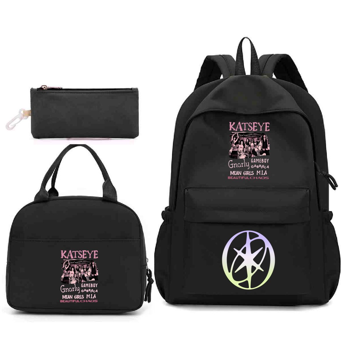 Set Ransel Katseye 3 in 1 deng - Phone Accessories For Teens ulasan dan harga