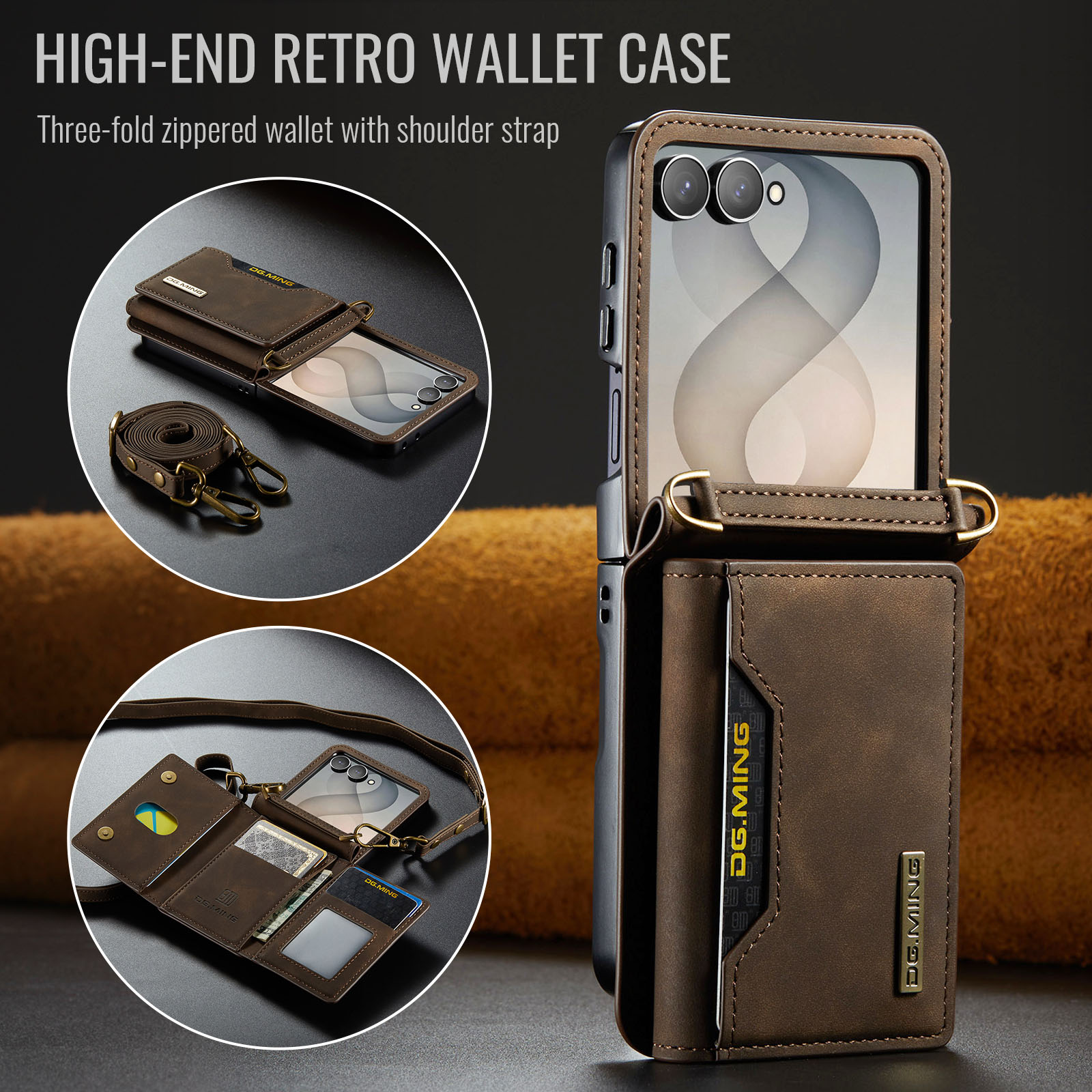 Dompet Kulit Crossbody untuk S - Phone Accessories Hippers ulasan dan harga
