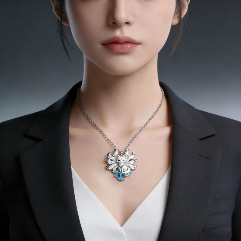 Liontin Kalung Enamel Rubah Se - Phone Accessories For Teens ulasan dan harga