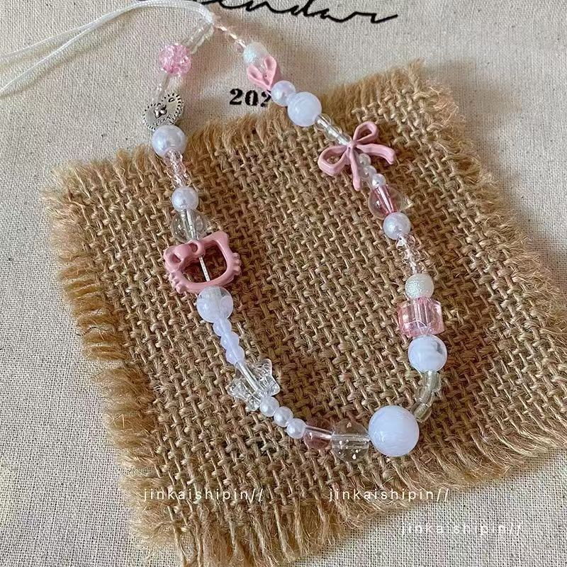 Tali Ponsel Berhias Manik-Mani - Phone Accessories For Teens ulasan dan harga