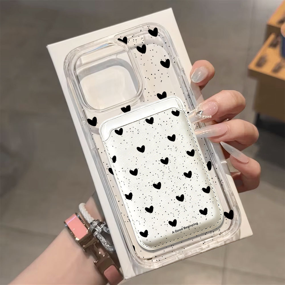 Casing Ponsel Polka Dot Heart  - Phone Accessories Hippers ulasan dan harga