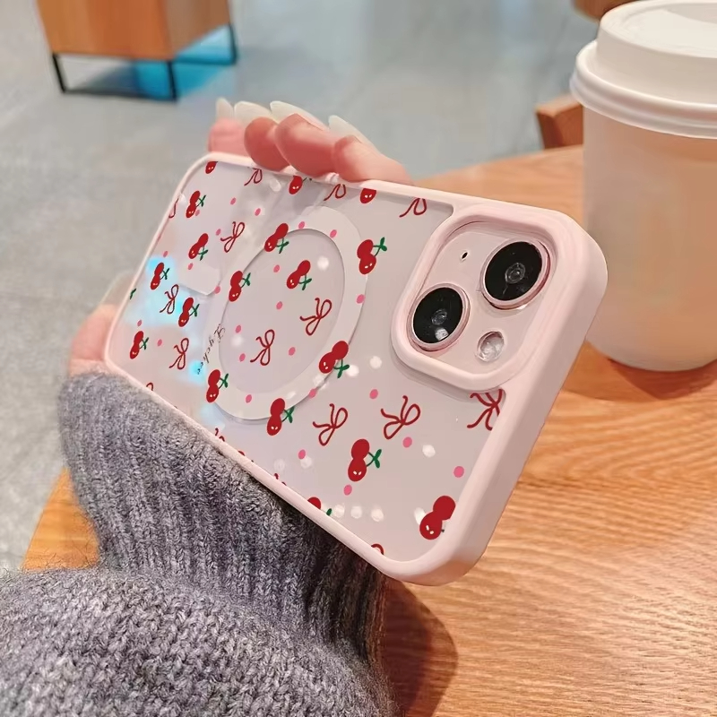 Casing Ponsel Magnetik Motif C - Phone Accessories Red ulasan dan harga
