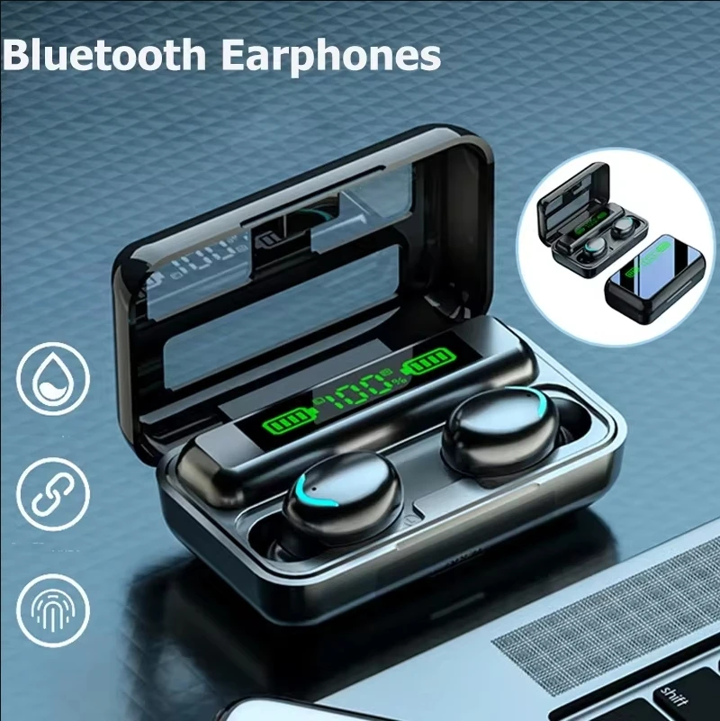 Headphone nirkabel F9 TWS 2026 - Bluetooth Earphone Tws ulasan dan harga