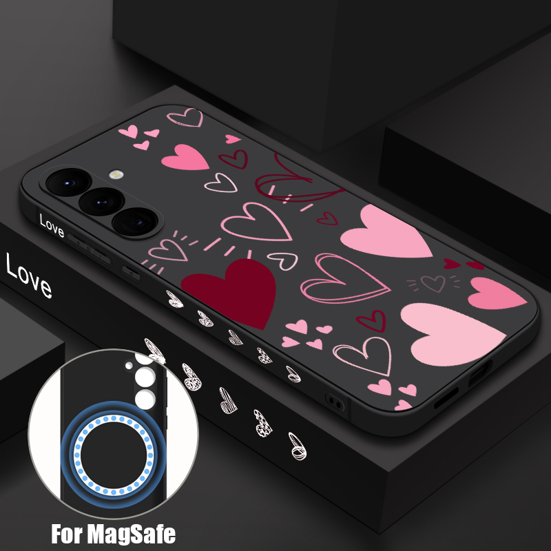 Casing Ponsel Magnetik TPU Lem - Phone Accessories Red ulasan dan harga