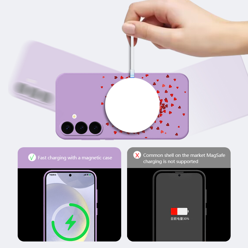 Casing Ponsel Magnetik TPU Lem - Phone Accessories Red ulasan dan harga