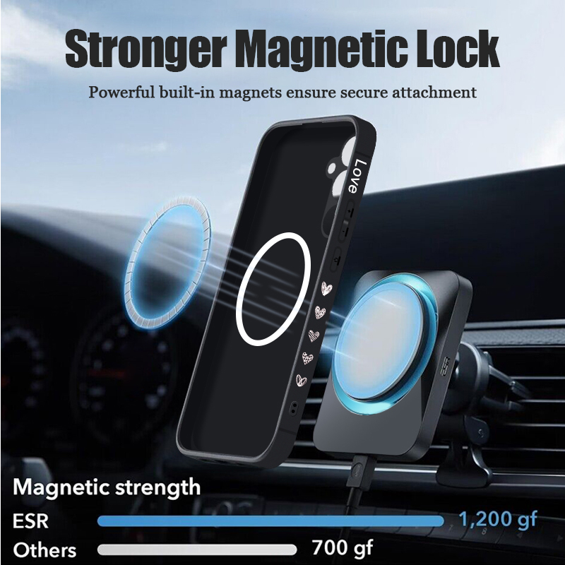 Casing Ponsel Magnetik TPU Lem - Phone Accessories Red ulasan dan harga