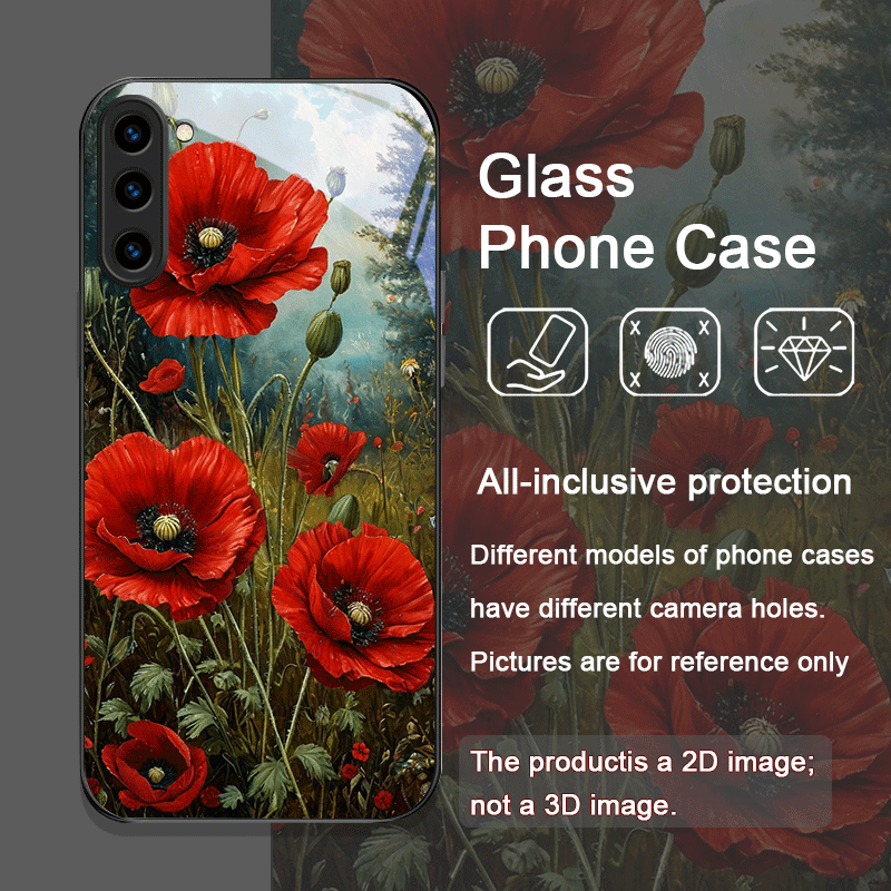 Casing Ponsel Kaca Temper Berp - Phone Accessories Red ulasan dan harga