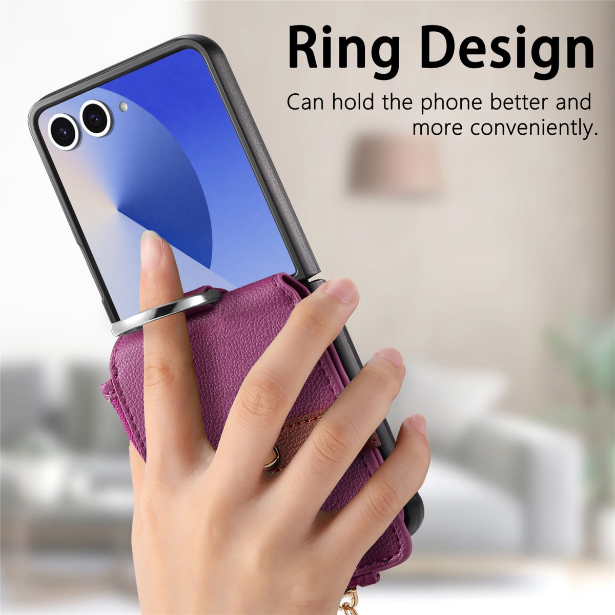 Casing Ponsel Tempat Kartu Mew - Phone Accessories Hippers ulasan dan harga