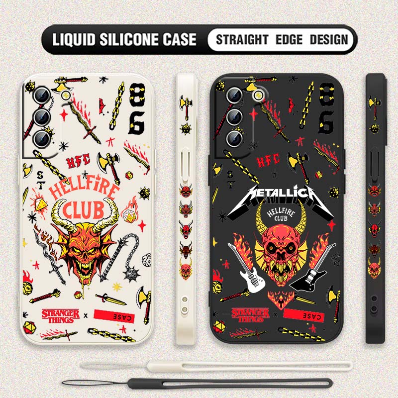 Stranger Things Red Hell Demon - Phone Accessories Red ulasan dan harga
