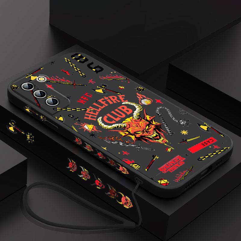 Stranger Things Red Hell Demon - Phone Accessories Red ulasan dan harga