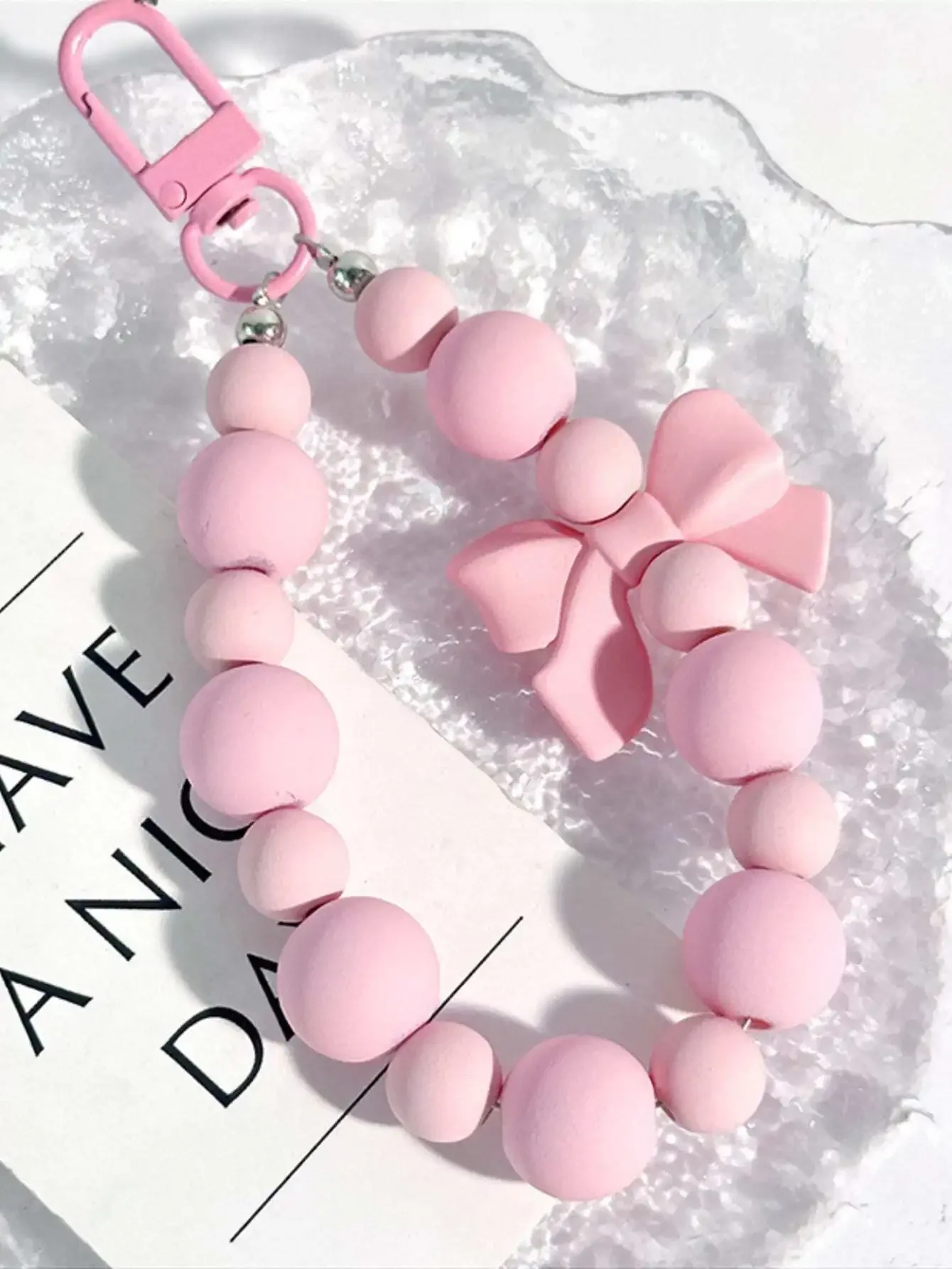 1 buah Gantungan Kunci Pita Mu - Phone Accessories For Teens ulasan dan harga