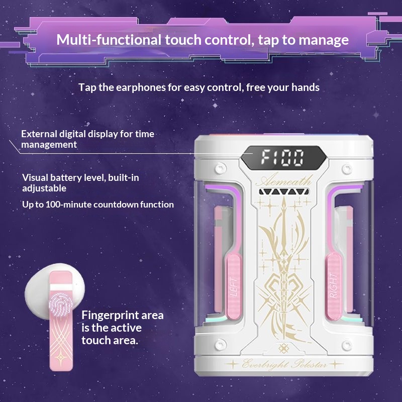 Earphone Bluetooth Anime Elysi - Bluetooth Earphone Tws ulasan dan harga