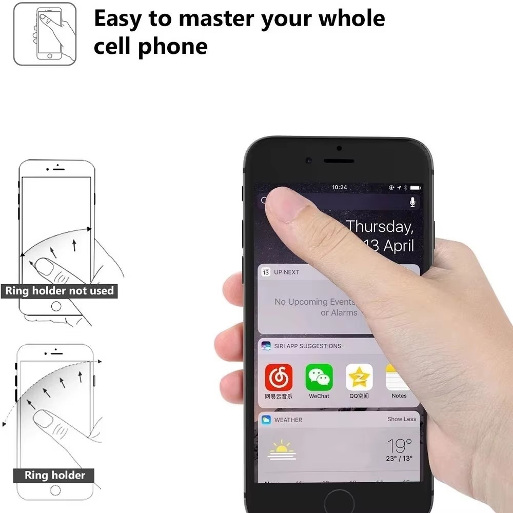 Penyangga Ponsel Cincin Jari u - Phone Accessories And Electronics ulasan dan harga