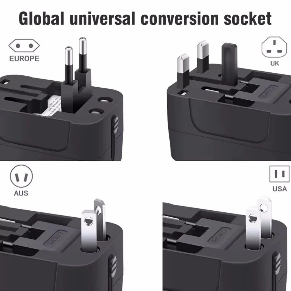 Adaptor Colokan Universal Inte - Phone Accessories Uk ulasan dan harga