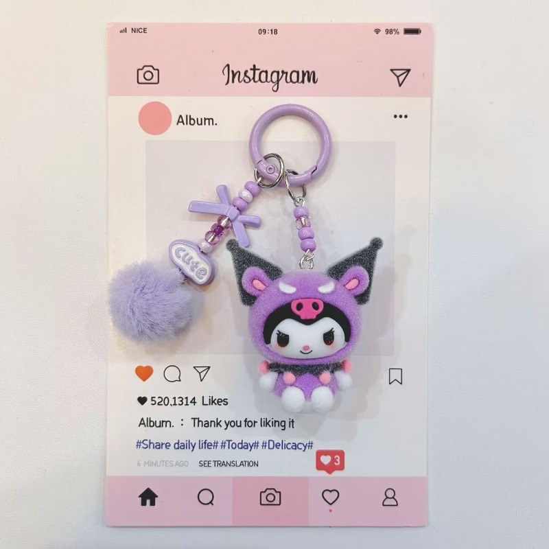 Gantungan Kunci Resin Figur Ku - Phone Accessories For Teens ulasan dan harga