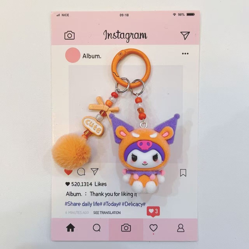 Gantungan Kunci Resin Figur Ku - Phone Accessories For Teens ulasan dan harga