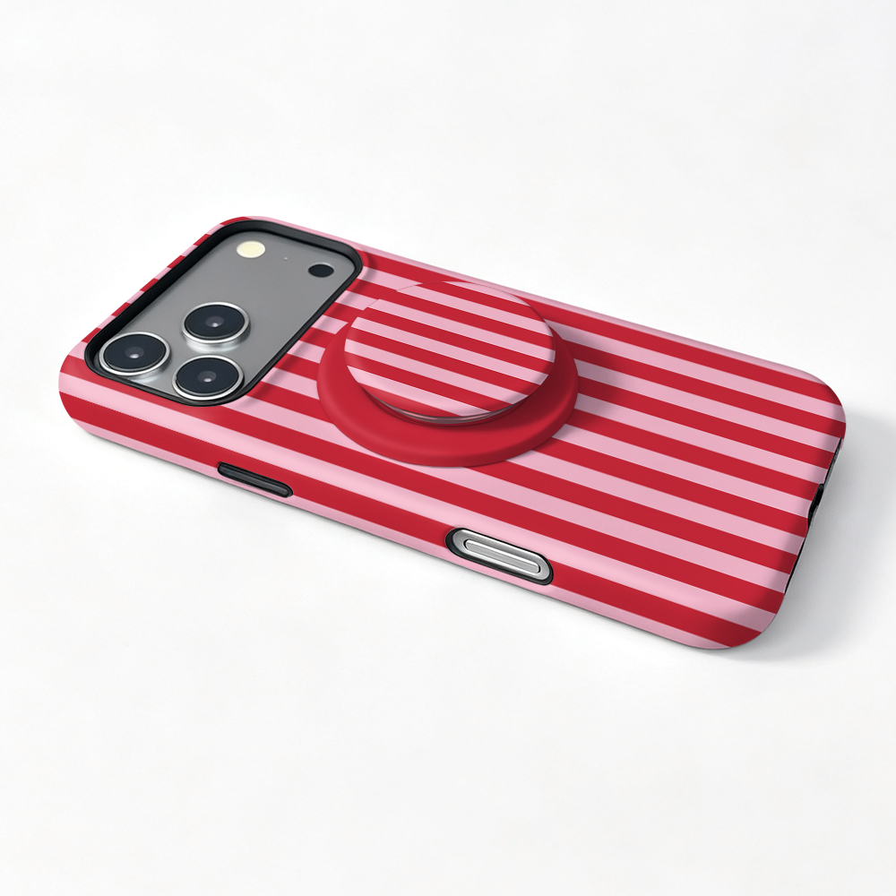 Casing Magnetik Garis Merah Un - Phone Accessories Red ulasan dan harga