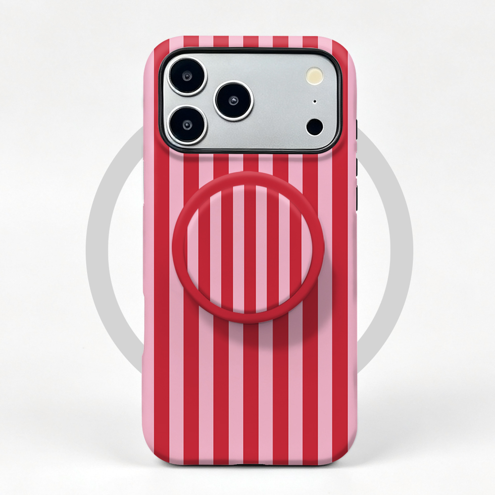 Casing Magnetik Garis Merah Un - Phone Accessories Red ulasan dan harga