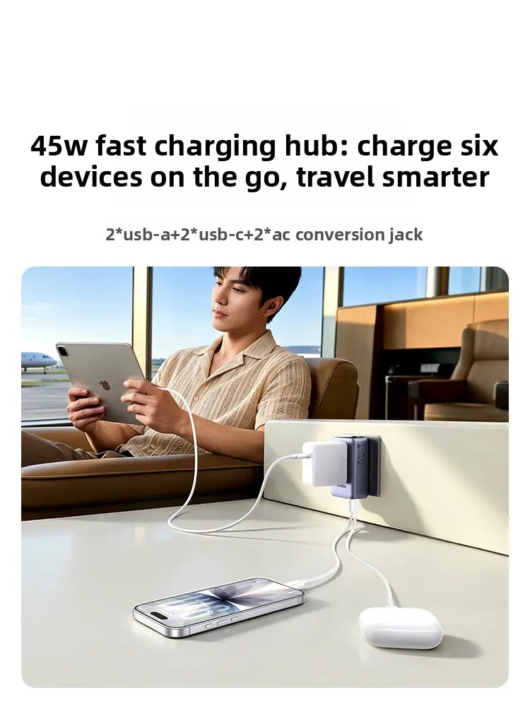 UGREEN 45W Adaptor Colokan Cha - Phone Accessories Uk ulasan dan harga