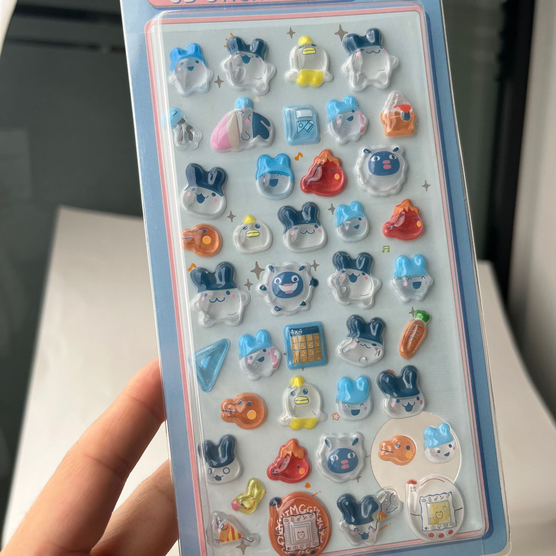 Stiker 3D Tamagotchi Lucu Retr - Phone Accessories And Electronics ulasan dan harga