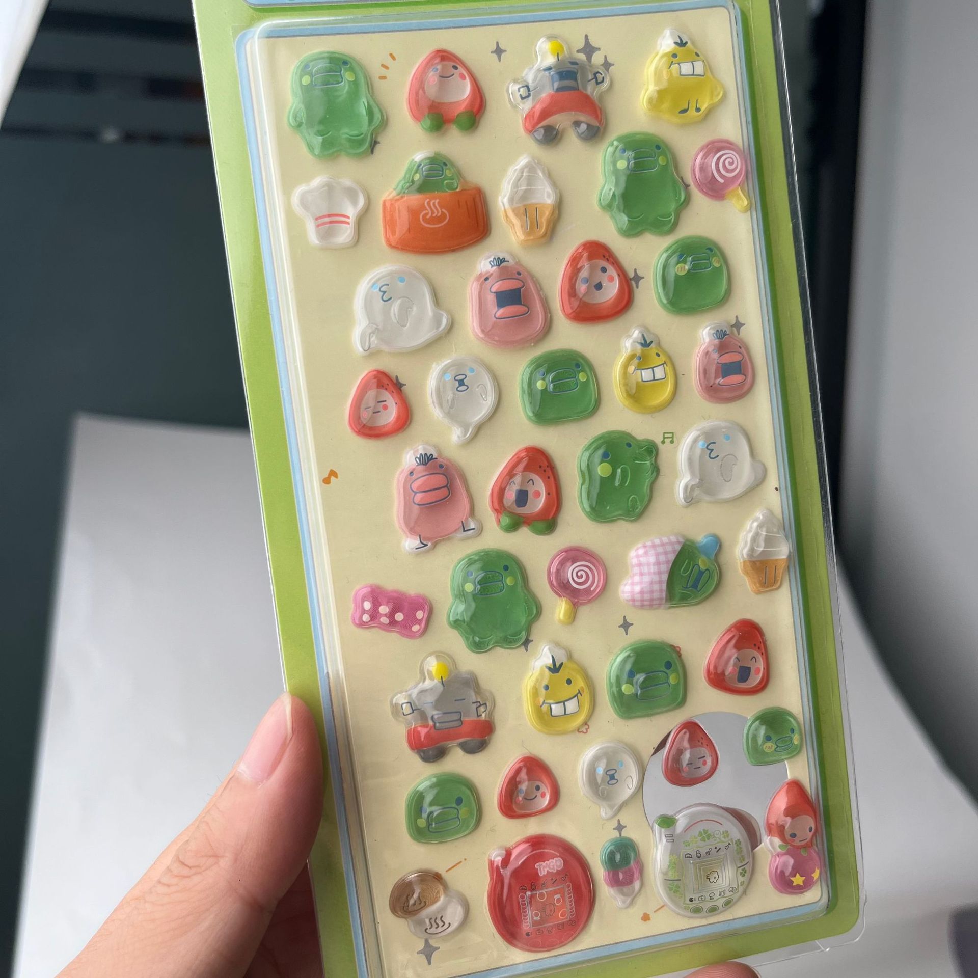 Stiker 3D Tamagotchi Lucu Retr - Phone Accessories And Electronics ulasan dan harga