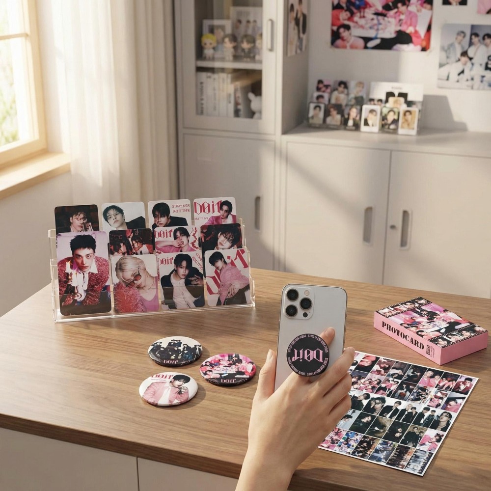 Stiker Kartu Foto Kpop Stray S - Phone Accessories And Electronics ulasan dan harga