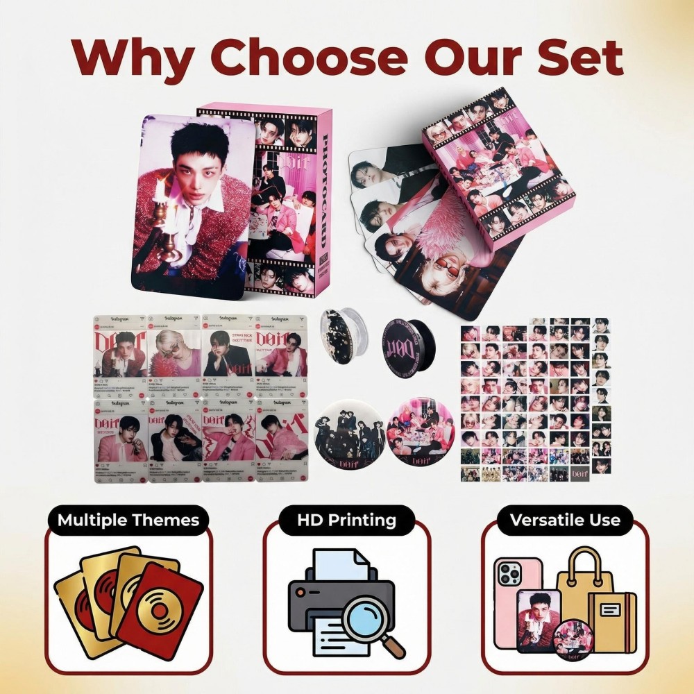 Stiker Kartu Foto Kpop Stray S - Phone Accessories And Electronics ulasan dan harga