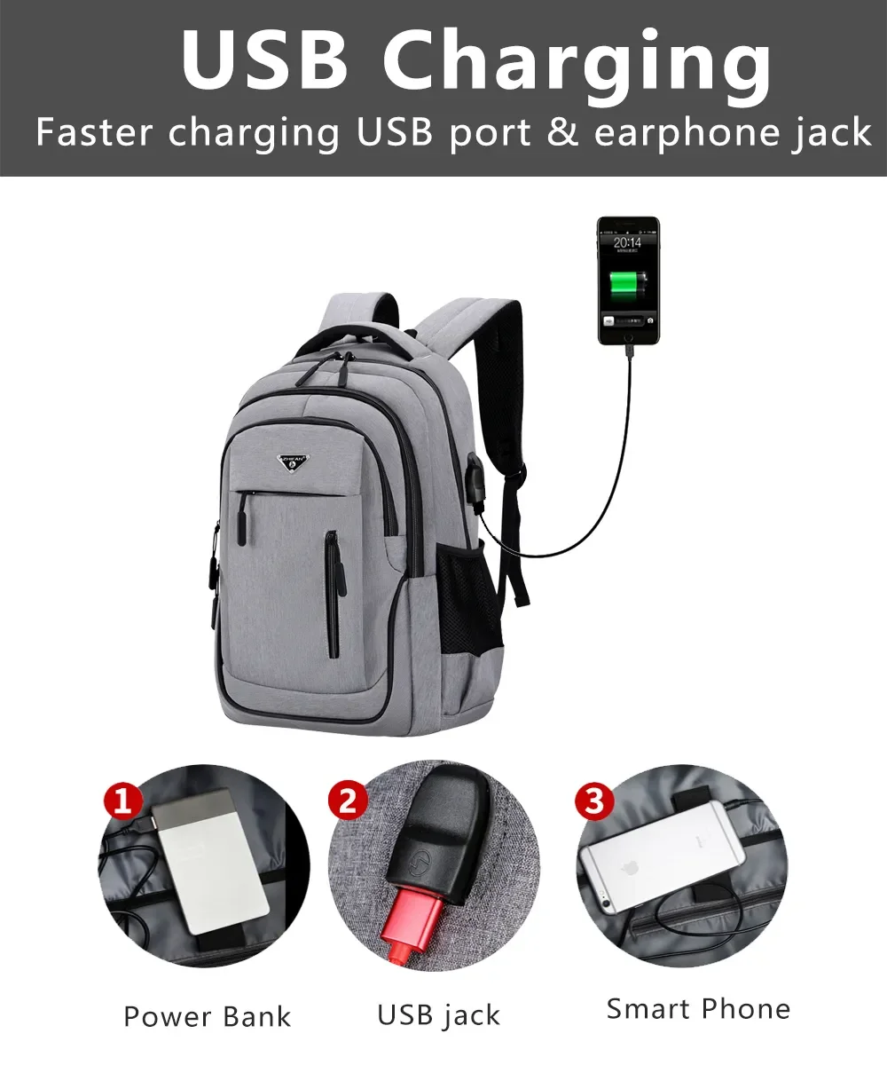 Ransel Kapasitas Besar Ransel  - Phone Accessories For Teens ulasan dan harga