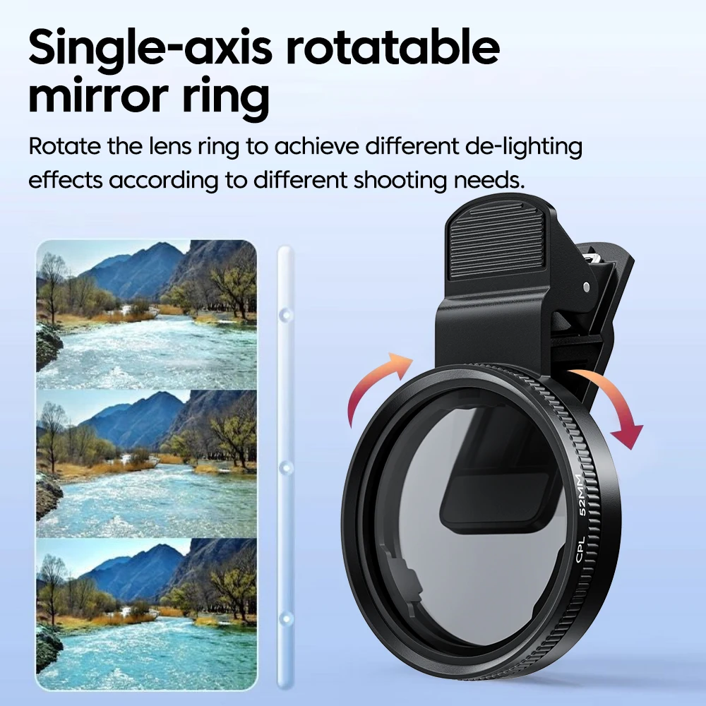 Baru 52Mm CPL Filter Lensa Pon - Phone Accessories And Electronics ulasan dan harga