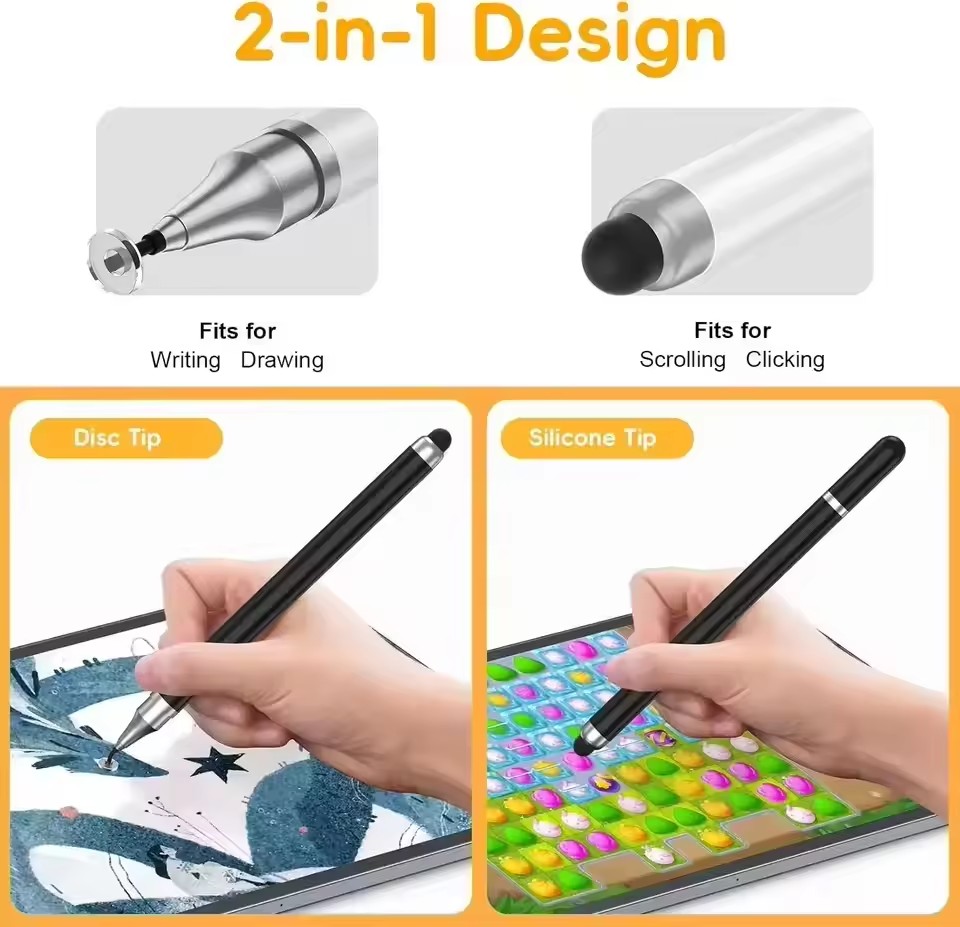 Pena Stylus Universal 2 in 1 u - Phone Accessories And Electronics ulasan dan harga